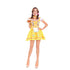 Bright Dirndl Beer Girl Costume #Yellow #Costumes